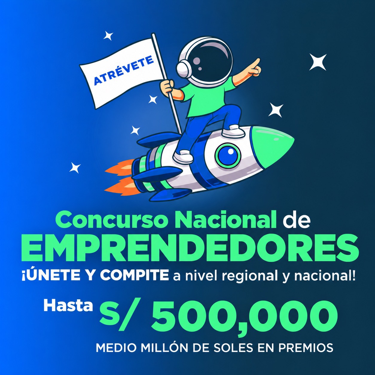 Gráfica del Concurso Nacional de Emprendedores